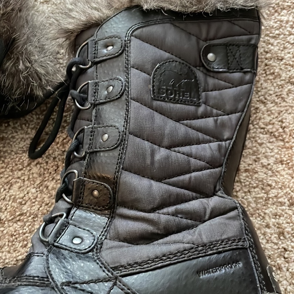 Sorel Joan of Arctic Women's Winter Snow Waterproof Boots NL2332 Size 9 - Picture 14 of 16